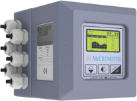 McCrometer Electromagnetic Flowmeter with Converter, Model 394L and 395L